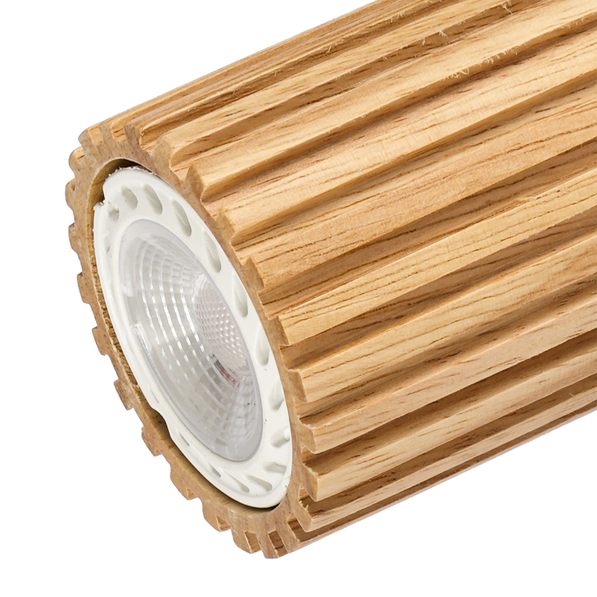 Brilagi - Spot svetlo MODERN WOOD 4xGU10/8W/230V drvo/belo
