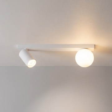Brilagi - Spot svetlo SELE BALL 1xGU10/30W/230V + 1xG9/10W belo