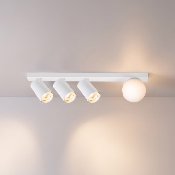 Brilagi - Spot svetlo SELE BALL 3xGU10/30W/230V + 1xG9/10W bela