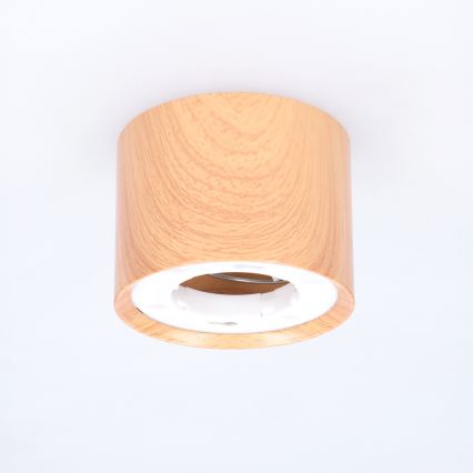 BRILAGI - Spot svetlo SMOOTH 1xGX53/15W/230V 60x82 mm dekor hrasta