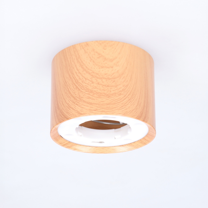 BRILAGI - Spot svetlo SMOOTH 1xGX53/15W/230V 60x82 mm dekor hrasta