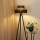 Brilagi - Stojeća lampa DAKOTA LUNETA 1xE27/15W/230V crna/ratan