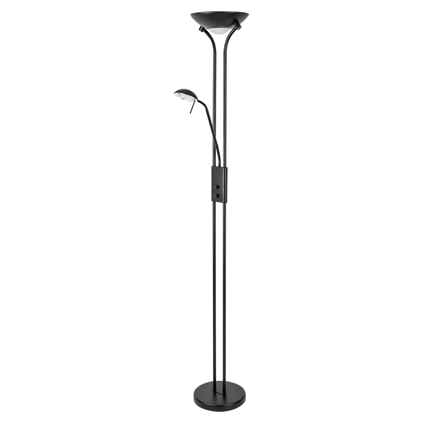 Brilagi - Stojeća lampa SCARLETT, prigušiva, 1xR7s/230W/230V + 1xG9/40W, crna