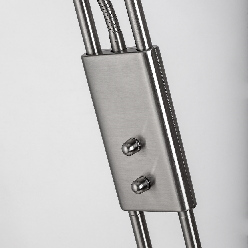 Brilagi - Prigušiva podna lampa SCARLETT 1xR7s/230W/230V + 1xG9/40W mat hrom