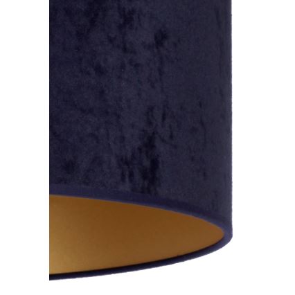 Brilagi - Stojeća lampa VELVET 1xE27/60W/230V wenge/plava