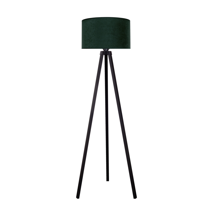 Brilagi - Stojeća lampa VELVET 1xE27/60W/230V wenge/zelena