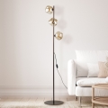 Brilagi - Stojeća lampa VULCANO 3xG9/8W/230V braon/dimljeno bež