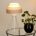 Brilagi - Stona lampa ALASKA LUNETA 1xE27/15W/230V siva/krem