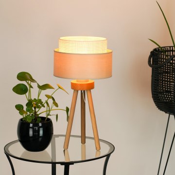 Brilagi - Stona lampa ARIZONA BOHO 1xE27/15W/230V bež