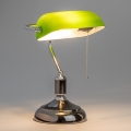 Brilagi - Stona lampa BANK OFFICE 1xE27/60W/230V crna/srebrna/zelena