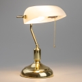 Brilagi - Stona lampa BANK OFFICE 1xE27/60W/230V zlatna/bela