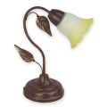 BRILAGI - Stona lampa BLOSSOM 1xE27/40W/230V patina/mesing