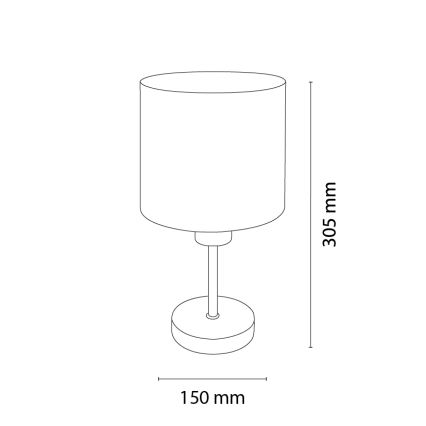 BRILAGI - Dečija stona lampa BOBO WOOD 1xE27/25W/230V hrast/crna/bela/medvedići