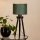 Brilagi - Stona lampa BOSTON ROLLER 1xE27/15W/230V slama zelena/zlatna