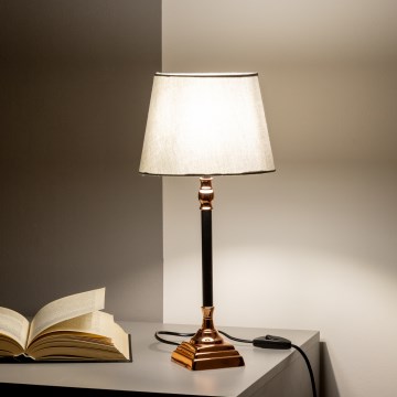 BRILAGI - Stona lampa CERIA 1xE14/40W/230V preč. 20,5cm crna/bakarna/siva