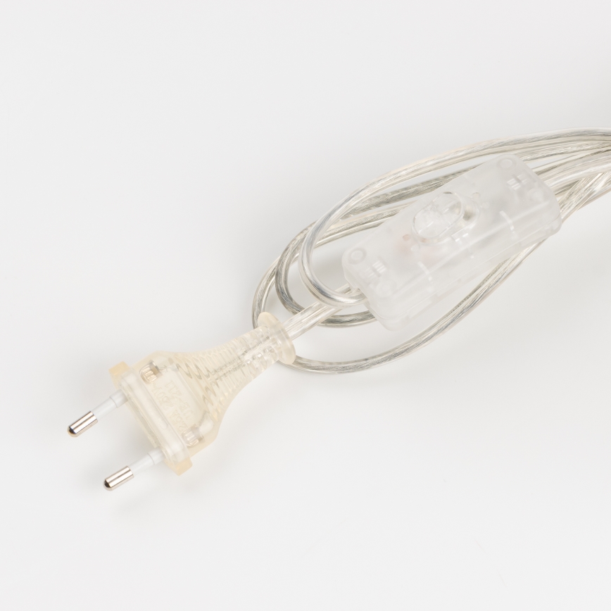 Brilagi - Stona lampa CERIA 1xE27/60W/230V, prečnik 25 cm, sjajni hrom/siva