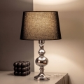BRILAGI - Stona lampa CERIA 1xE27/60W/230V prečnik 30 cm sjajni hrom/crna