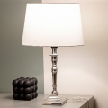 BRILAGI - Stona lampa CERIA 1xE27/60W/230V prečnik 30 cm srebrna/bela