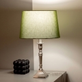 BRILAGI - Stona lampa CERIA 1xE27/60W/230V Ø 30 cm srebrna/zelena