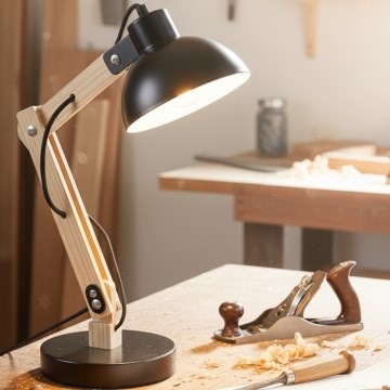 Brilagi - Stona lampa FOCUS 1xE27/40W/230V crna