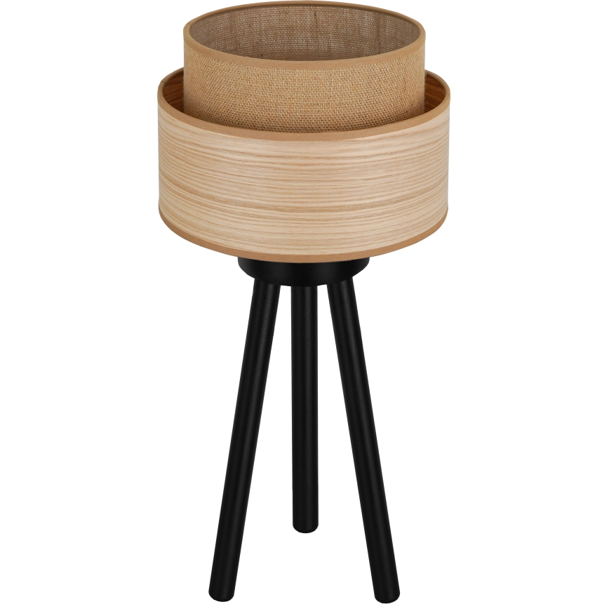 Brilagi - Stona lampa MONTANA BOHO 1xE27/15W/230V braon/crna