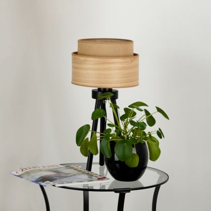 Brilagi - Stona lampa MONTANA BOHO 1xE27/15W/230V braon/crna