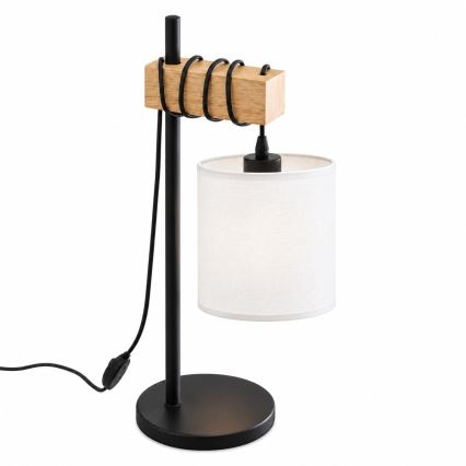 BRILAGI - Stona lampa NUBILA 1xE27/40W/230V braon/crna/bela