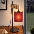 BRILAGI - Stona lampa NUBILA 1xE27/40W/230V braon/crna/pompejska crvena