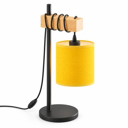 BRILAGI - Stona lampa NUBILA 1xE27/40W/230V braon/crna/žuta