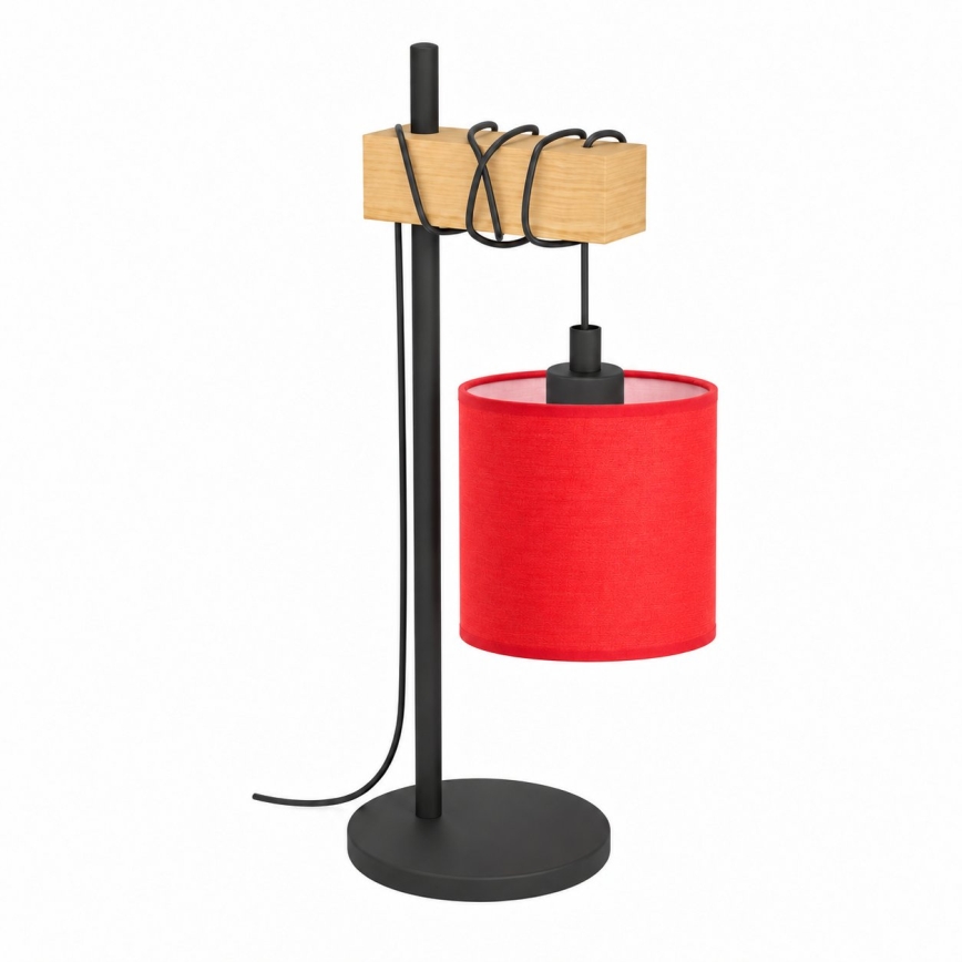 BRILAGI - Stona lampa NUBILA 1xE27/40W/230V smeđa/crna/crvena