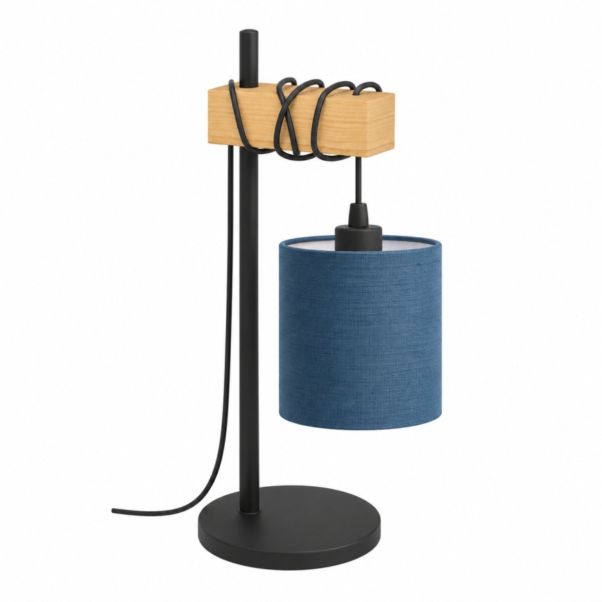 BRILAGI - Stona lampa NUBILA 1xE27/40W/230V smeđa/crna/tamno plava