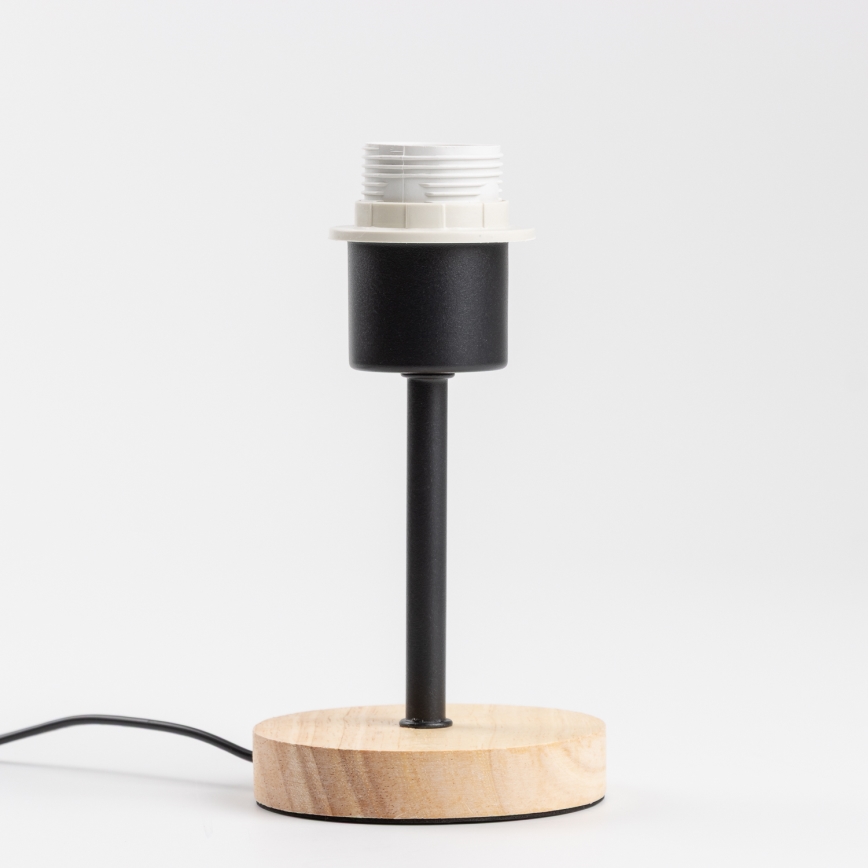 Brilagi - Stona lampa NUBILA WOOD 1xE27/25W/230V hrast/crvena