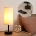 Brilagi - Stona lampa sa USB portom TABLON 1xE27/25W/230V crna/krem