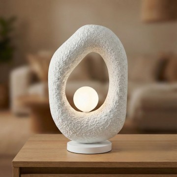 Brilagi - Stona lampa WABI SABI 1xG9/8W/230V bela