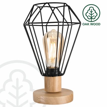 Brilagi - Stona lampa WOODY BASKET 1xE27/60W/230V hrast