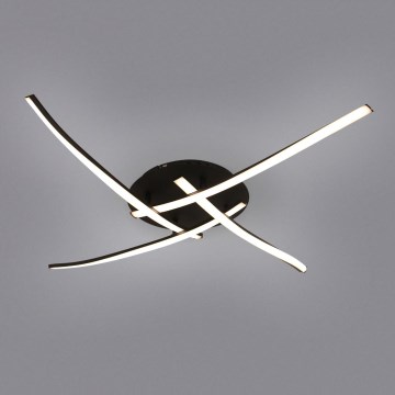 Brilagi - STRIPES LED stropno svetlo 32W/230V, 60x60 cm, crno