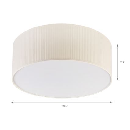 Brilagi - Stropna lampa SIRIJA MODERN 2xE27/60W/230V prečnika 35 cm krem boje