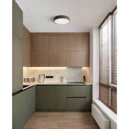 Brilagi - Stropna svetiljka CLARE 3xE27/24W/230V Ø 40 cm kaki