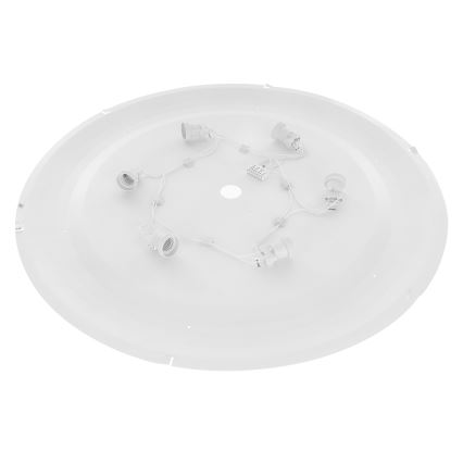 Brilagi - Stropna svetiljka CLARE 6xE27/24W/230V prečnik 80 cm crna