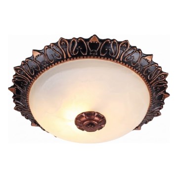 Brilagi - Stropna svetiljka FRESCO 2xE27/40W/230V Ø 30 cm bronzana