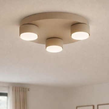 Brilagi - Stropno svetlo MONO 3xGX53/12W/230V, prečnika 30 cm, bež