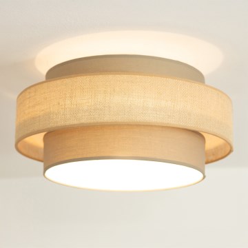 Brilagi - Stropno svetlo RESNA 1xE27/60W/230V Ø 40 cm braon/bež
