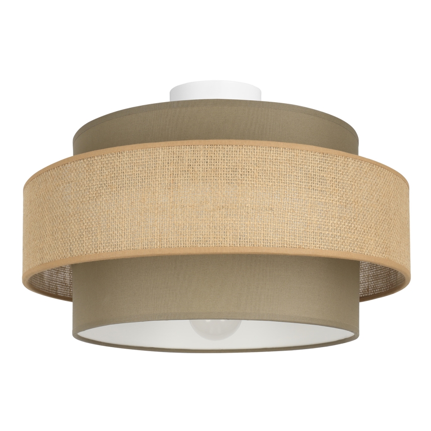 Brilagi - Stropno svetlo RESNA 1xE27/60W/230V Ø 40 cm braon/bež