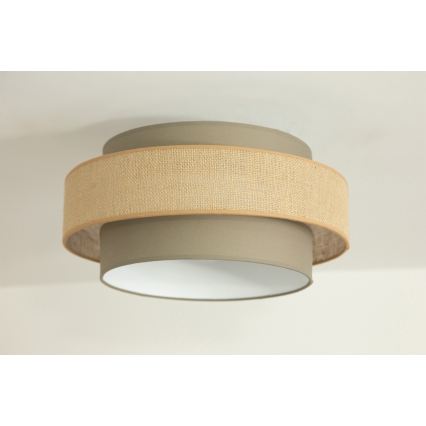 Brilagi - Stropno svetlo RESNA 1xE27/60W/230V Ø 40 cm braon/bež