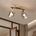 BRILAGI - Tačkasto svetlo HYGGE 2xE14/15W/230V drvo/dimno