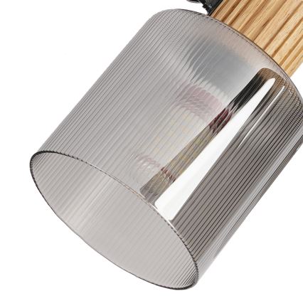 Brilagi - Tačkasto svetlo HYGGE 2xE14/15W/230V drvo/dimno