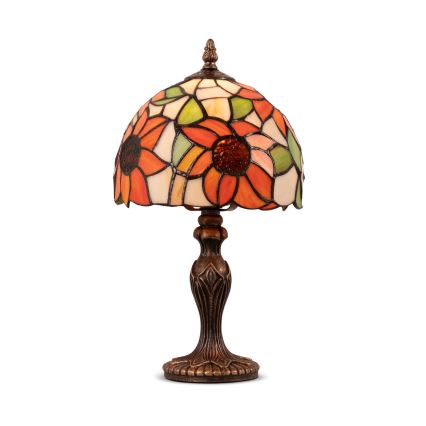 Brilagi - Tifani vitražna stolna lampa SUNFLOWER 1xE27/60W/230V