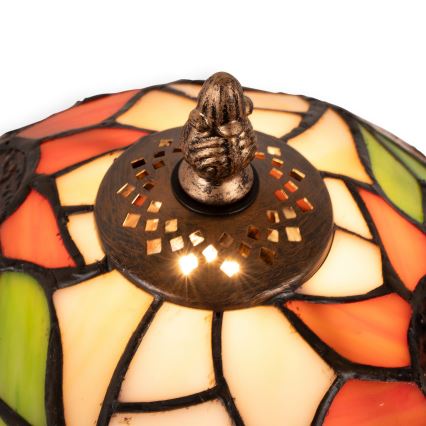 Brilagi - Tifani vitražna stolna lampa SUNFLOWER 1xE27/60W/230V