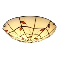 Brilagi - Tiffany vitražna plafonska lampa FOLIA 2xE27/60W/230V prečnik 40 cm