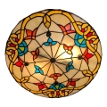 Brilagi - Tiffany vitražna plafonska lampa MIRABELLA 3xE27/60W/230V prečnik 40 cm